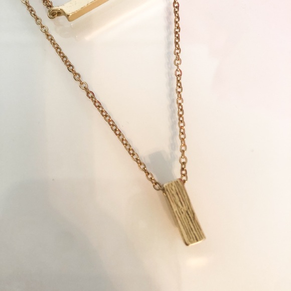 Free People Gold Layered Necklace - Picture 4 of 8